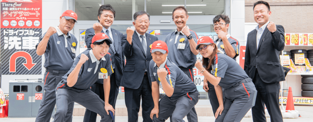 出光PB商品があるのは出光SSだけ。<br>私たちが売らないでどうするの?と(笑)。<br>お客様の納得購入は、深い関係を築けた証!